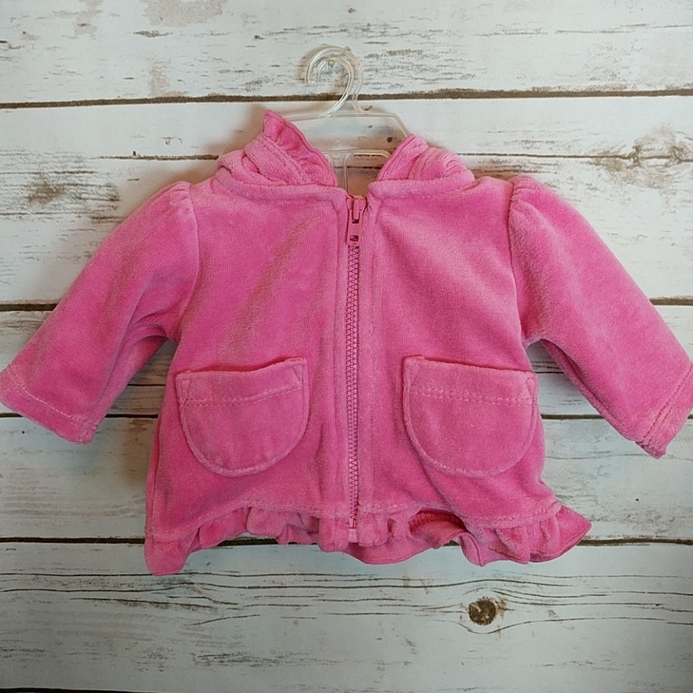 Garanimals Velour Zip Up Hoodie